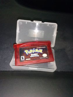 Pokémon Ruby Version (Game Boy Advance) - Authentic & Tested