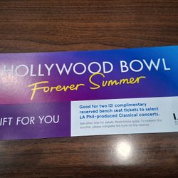 Classical Concert Tickets For 2 La Philharmonic
