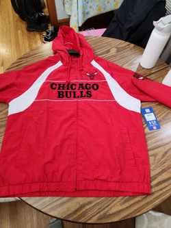 Chicago Bulls NBA Zip-Up Windbreaker Jacket