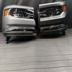 2016 - 2018 Chevy Silverado 1500 Headlights LED NEW