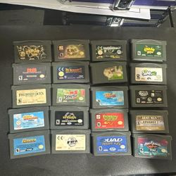 20 Nintendo Game Boy Advance Card bridge 