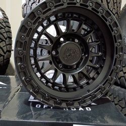 17 Inch Lock Mojave Black Offset+25 Fit a Tacoma 2024/2025 