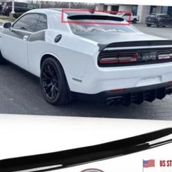 Gloss Black Roof Spoiler Wing for All Models of for DODGE Challenger from 2008 to 2024