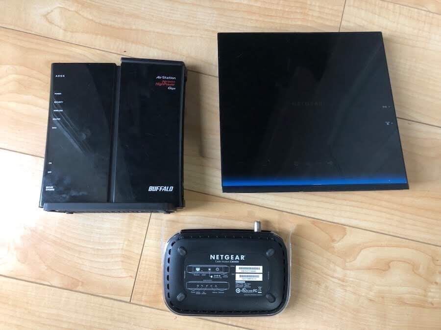 2 WiFi routers and one modem Netgear