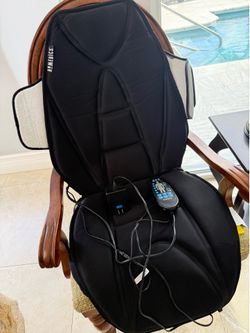 New Vibrating Back Massage Chair Portable Pad, Remote offers multiple presets. Reduced! First come