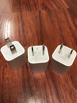 Original 5W iphone charger+ cable $10