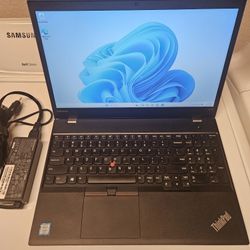 Lenovo ThinkPad 15.6 Inch Widescreen Intel i7 32 GB Ram Memory 512 GB SSD Nvidia Graphics 