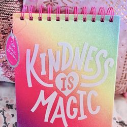 Kindness is magic notebook. Brand new with tags. Brundage and Chester. Please check out my other listings