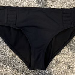 Women’s Proenza Schouler Bikini Swim Bottoms Size XL Black