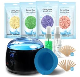 Waxing Kit for Women Men, Wax Warmer Hair Removal at Home