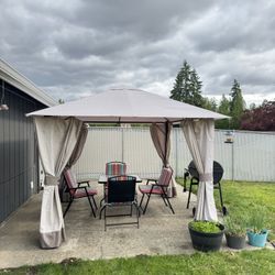 Gazebo And Patio Set 
