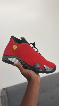Jordan 14 Ferrari red size 9