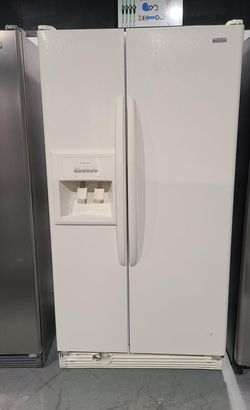 Kenmore Side-by-Side White Refrigerator Fridge
