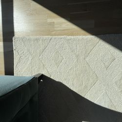 Pottery Barn Cream Rug - 8*10