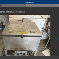 Restaurant Commercial Equipment.           Steam Table On Casters Heavy Duty.