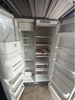 Kitchenaid double door fridge -
