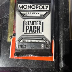 Monopoly Panini Prizm NBA Trading Cards 