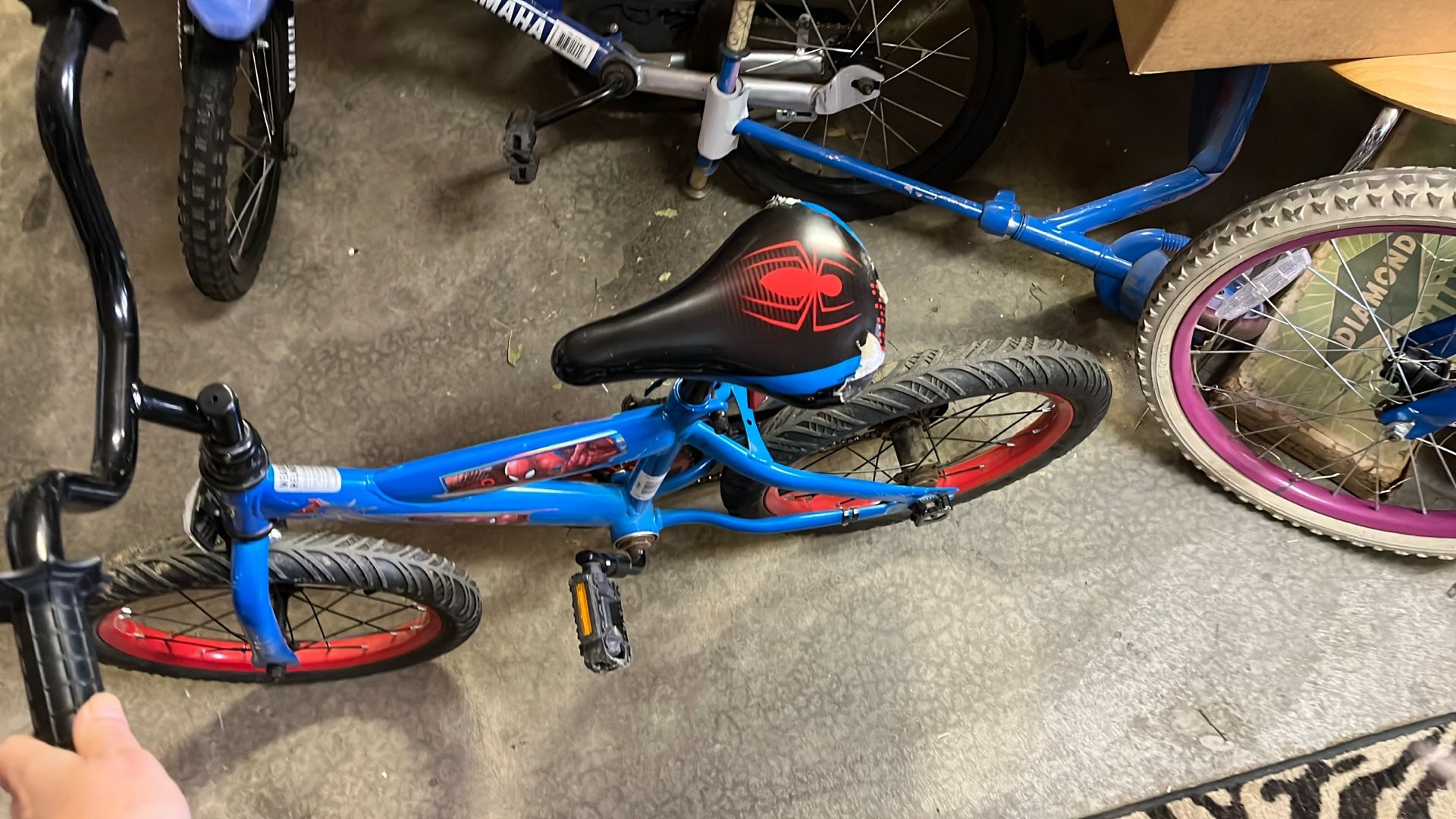 Spiderman Kid Bike
