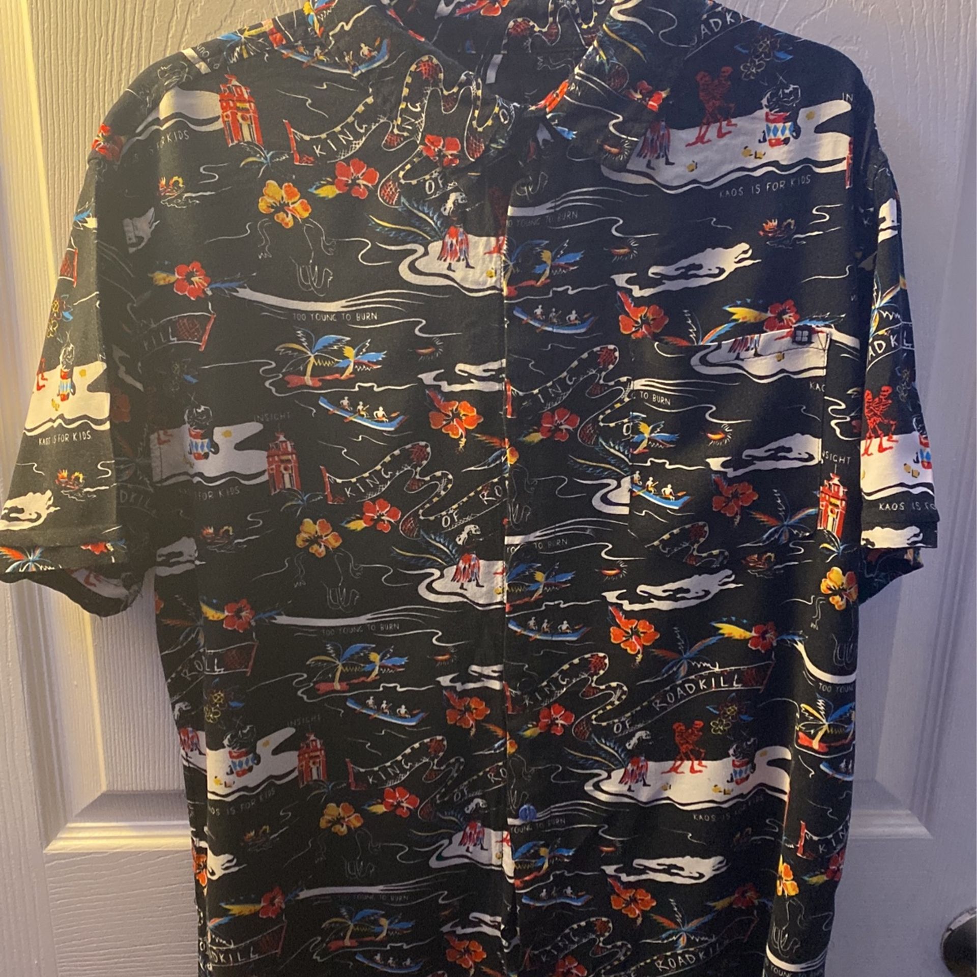 Short Sleeve Button Up