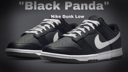 black pandas low