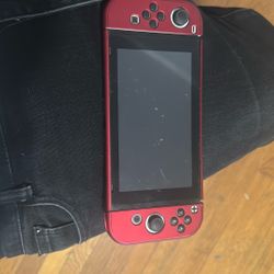 Nintendo Switch With New Controller And Case 