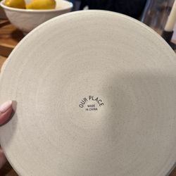 Our Place Ceramic Plates- 7 Count