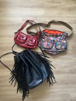 Lot of 3 bags -Tokidoki- Amanda Smith- Victoria’s Secret