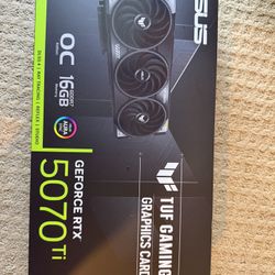 Asus RTX GeForce 5070 Ti  OC Graphics Card