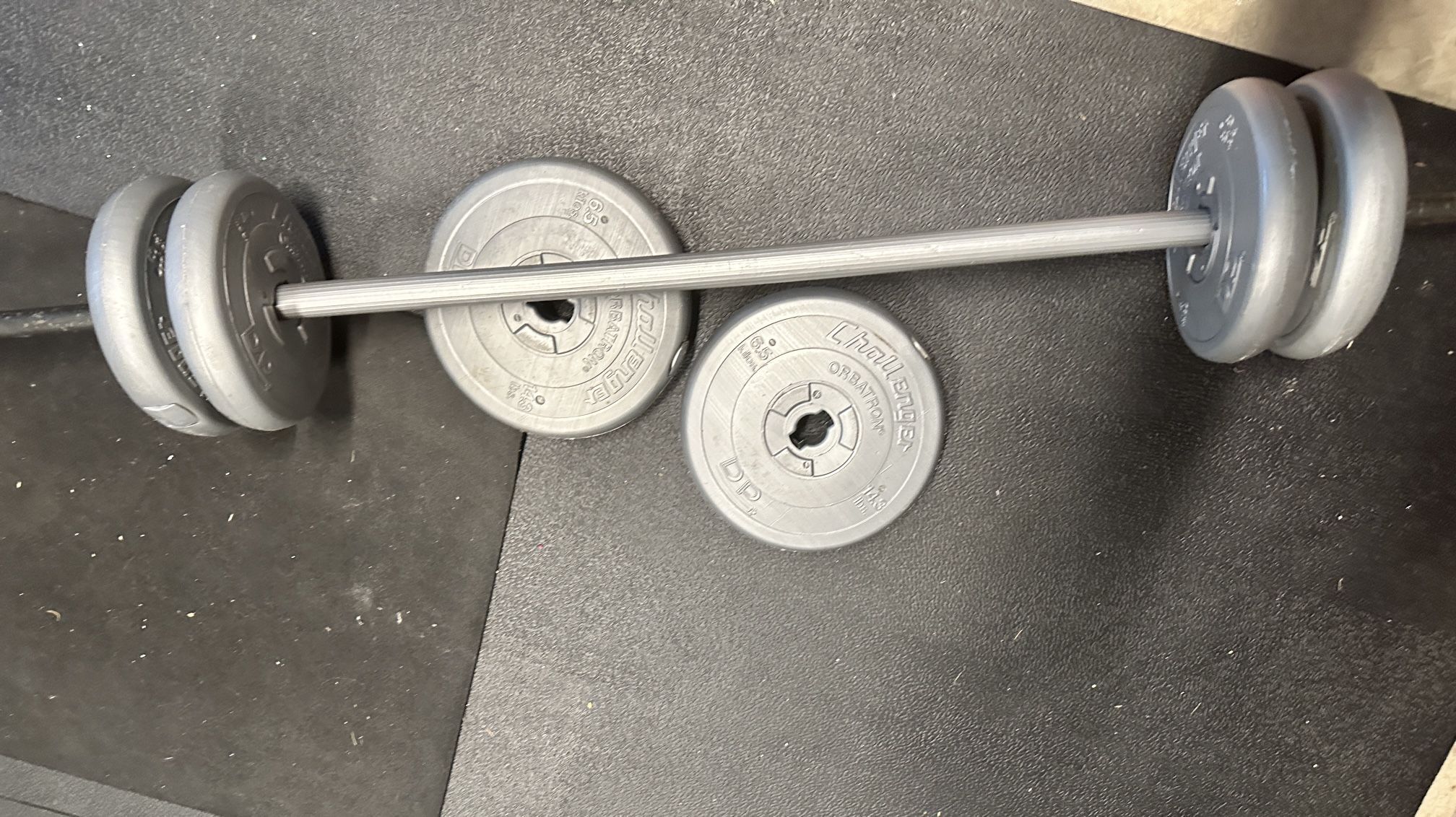 Barbell With Weights