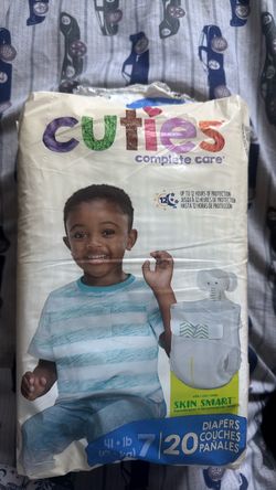 Diapers cuties size 7