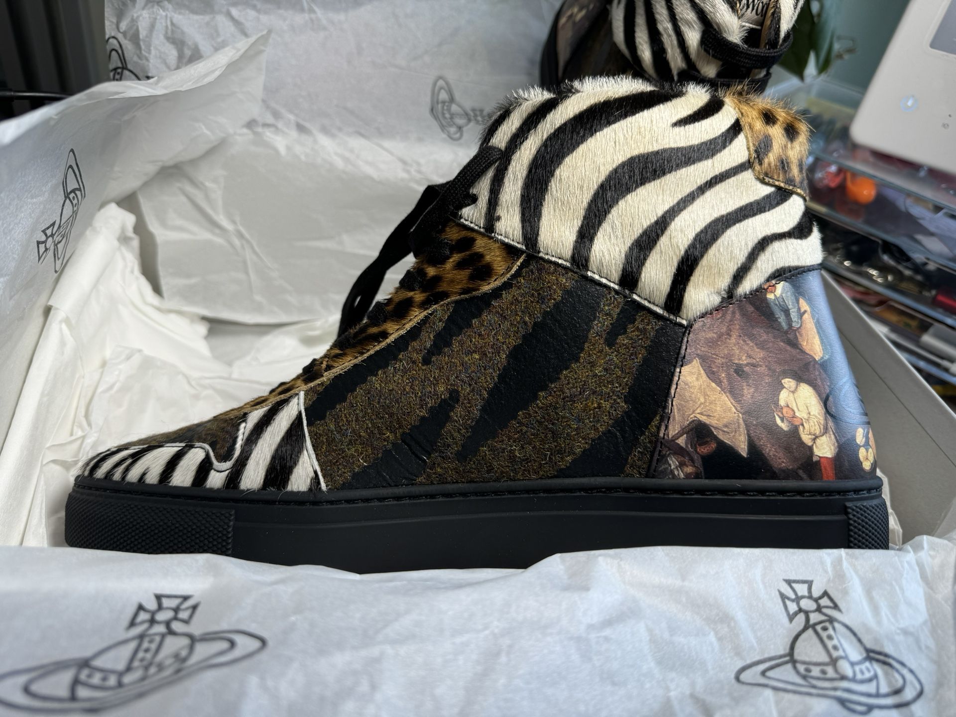 Men’s Vivienne Westwood High Top Sneakers