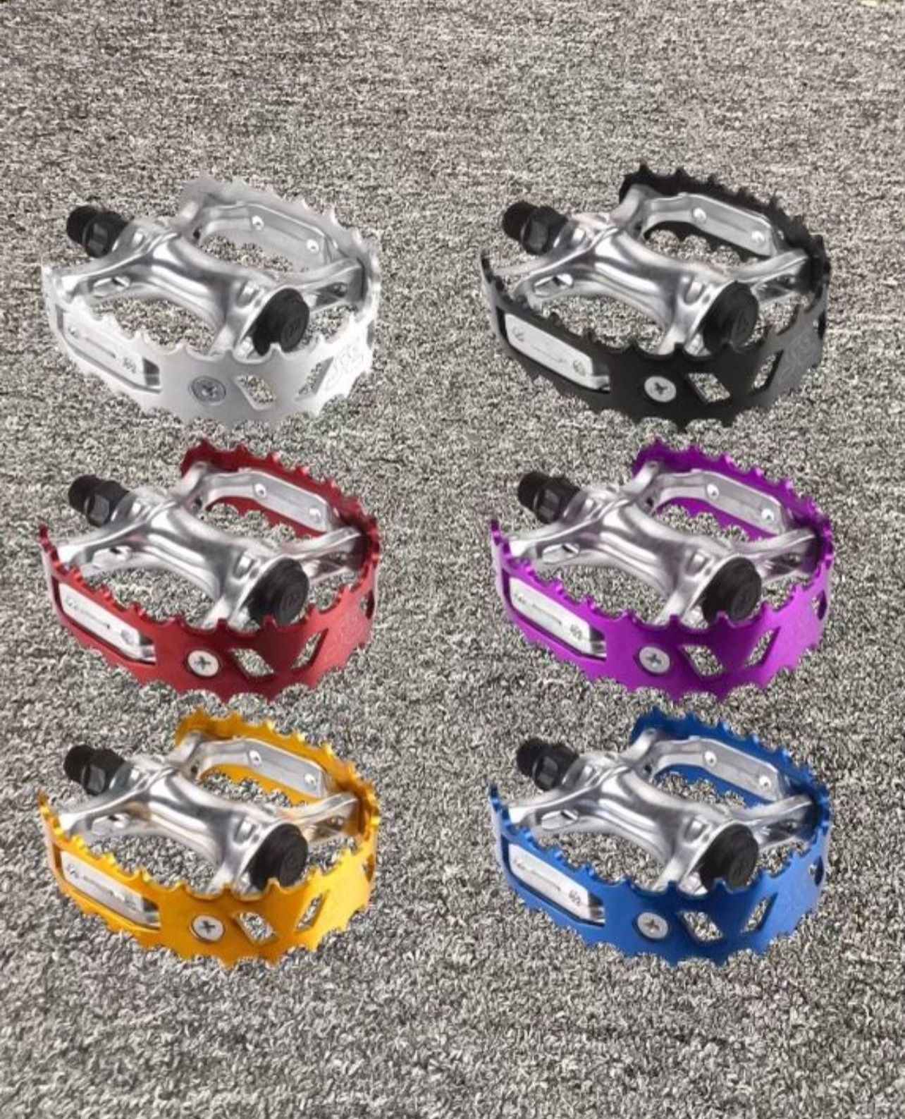 Se Bikes Bear Trap Pedals 9/16 $29.99 A Pair New