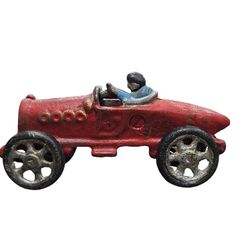 1920s RACE CAR cast Iron 