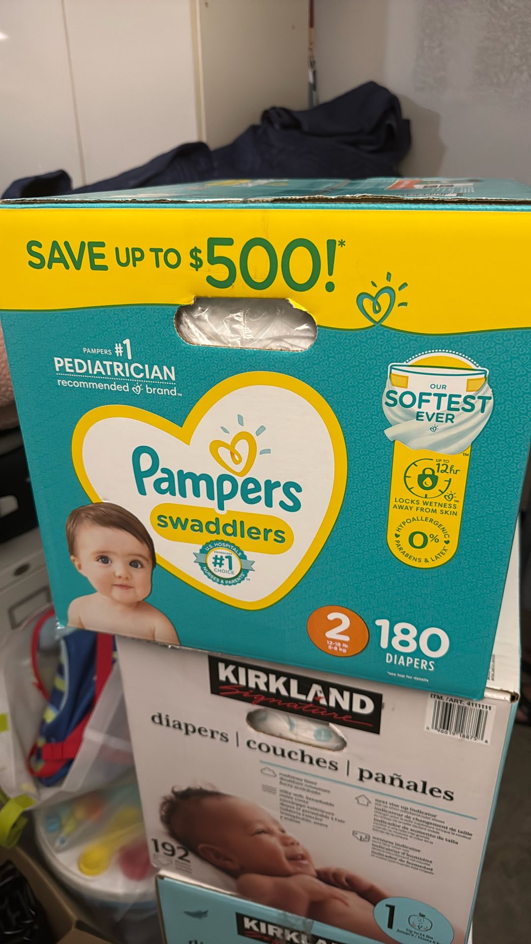 Pampers Swaddles