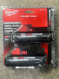 Milwaukee 3.0 m18 2 pack batteries