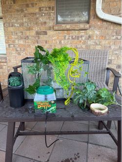 REPTILE/Aquarium everything included for $160