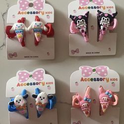 Hello Kitty Hair Clips