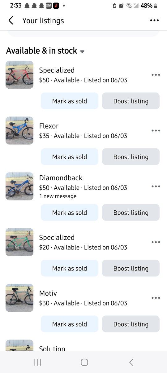 $40 EACH
