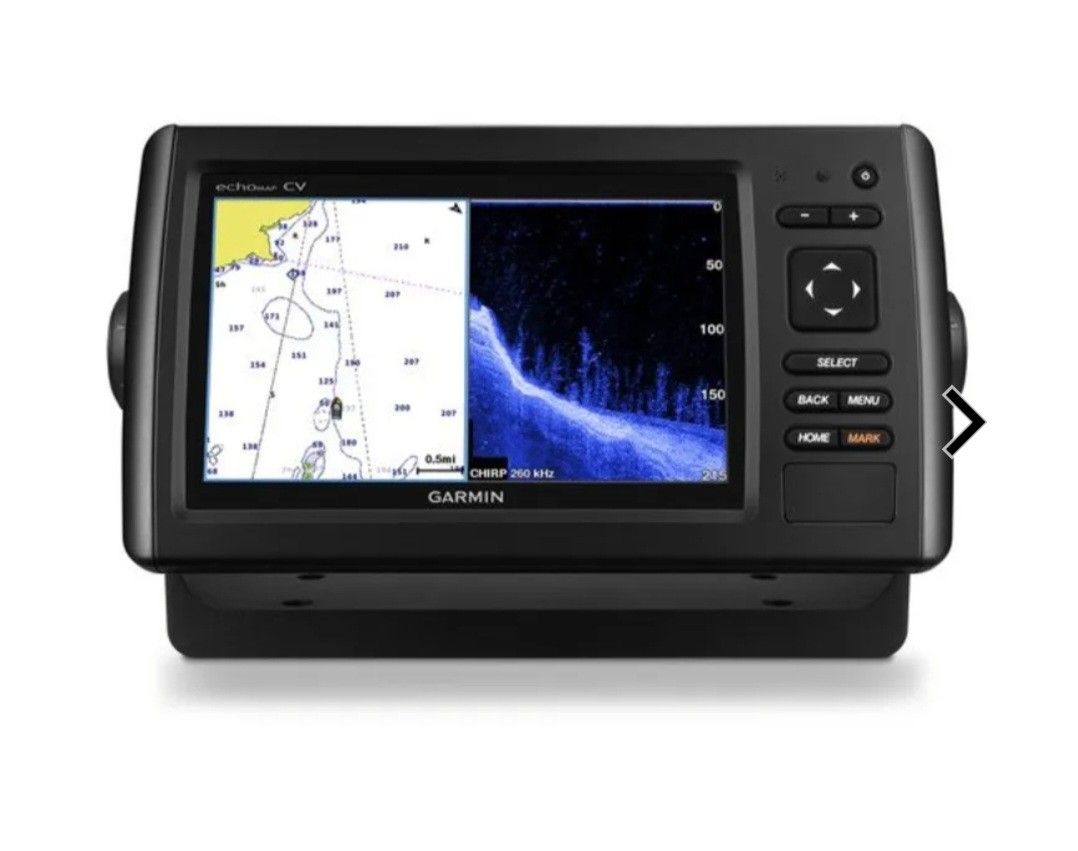 GARMIN ECHO MAP CHIRP 74CV FISH FINDER......$ 350