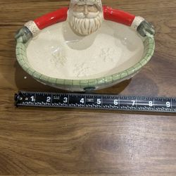 Vintage christmas candy dish