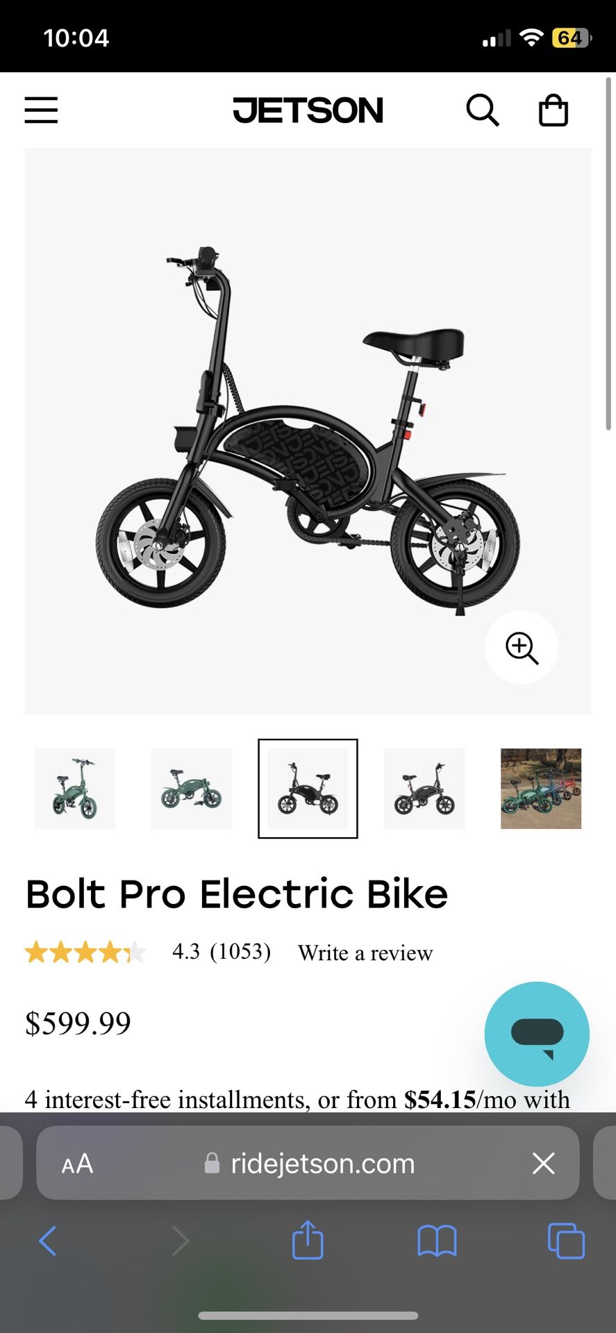 Electric Bike Jetson Bolt Pro 