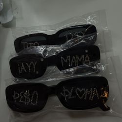 Rhinestone Glasses For Friday‘s Concert 