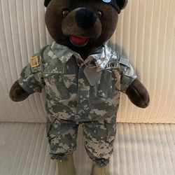 Large US Army Teddy Bear