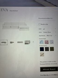 Six Penny sectional sofa