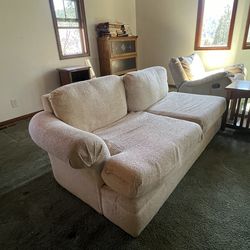 White sofa