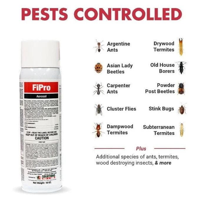 FiPro Foaming Aerosol - (18 oz ) Best Termite & Ant Killer