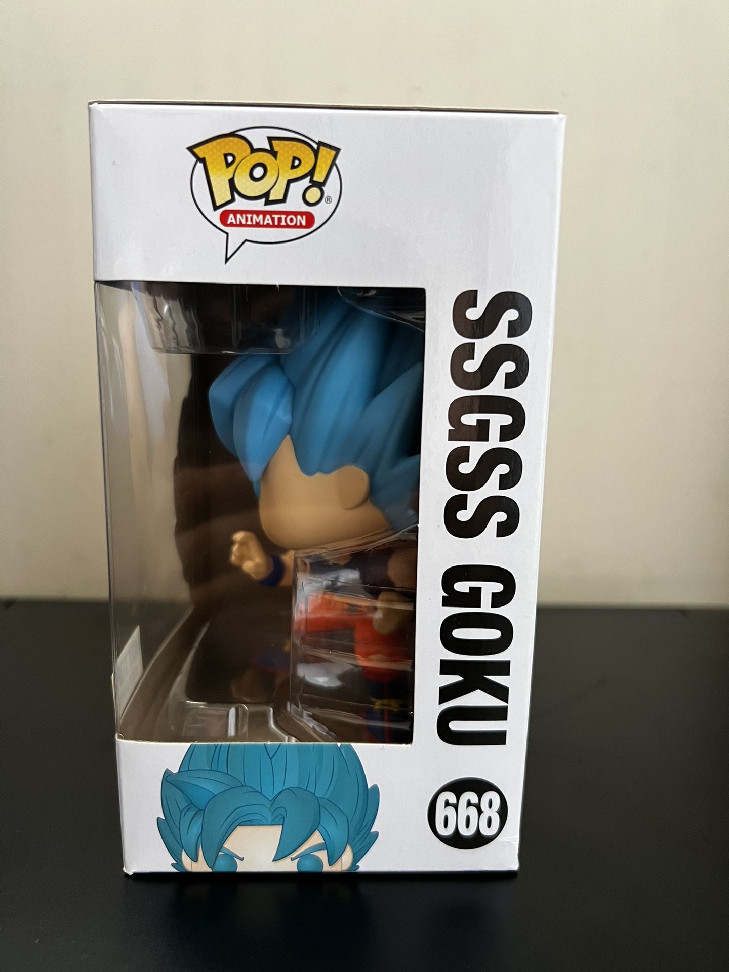 Boneco Funko POP! Animation - Dragon Ball Super: Goku SSGSS (Super Saiyajin  Blue) #668 - Bazaar Geek