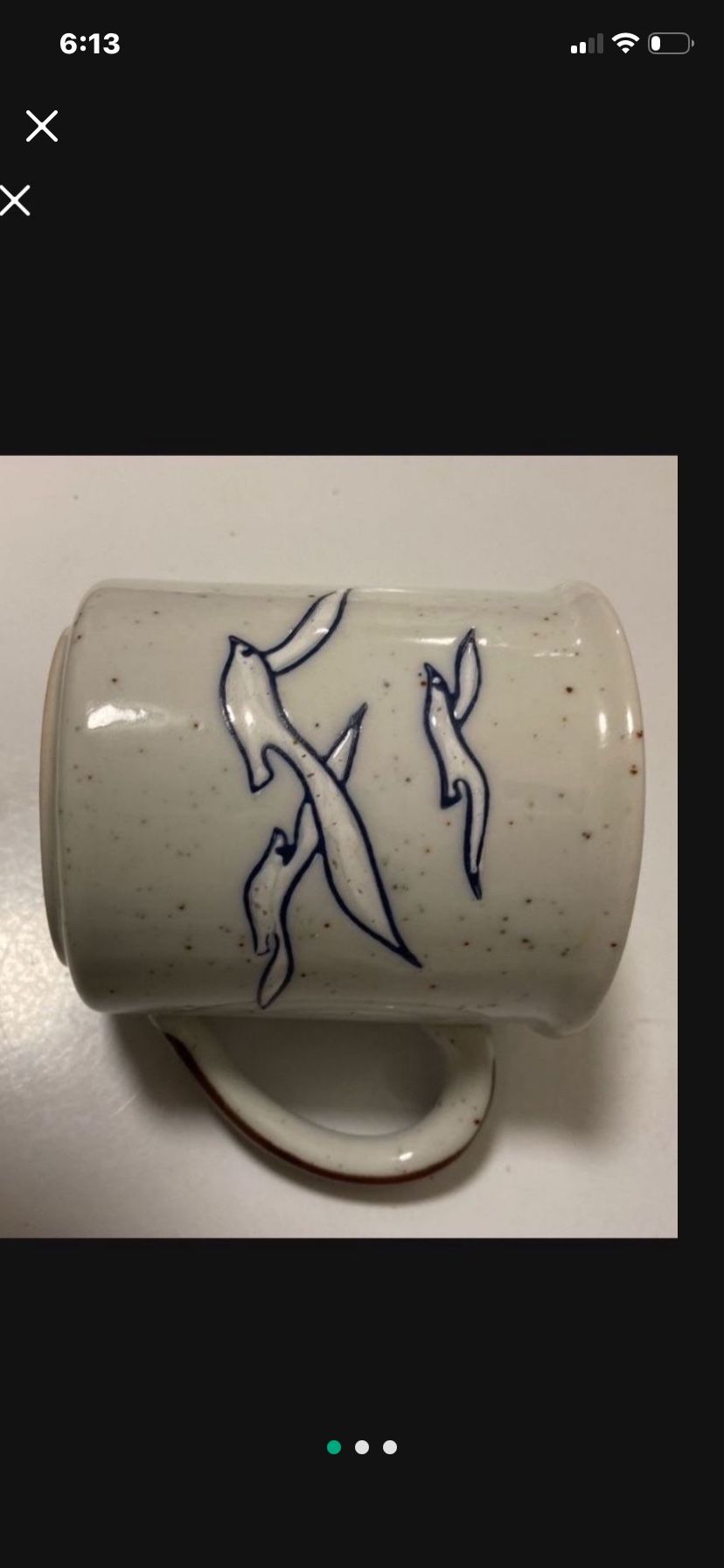 Vintage 10-oz Otagiri Seagull Cup