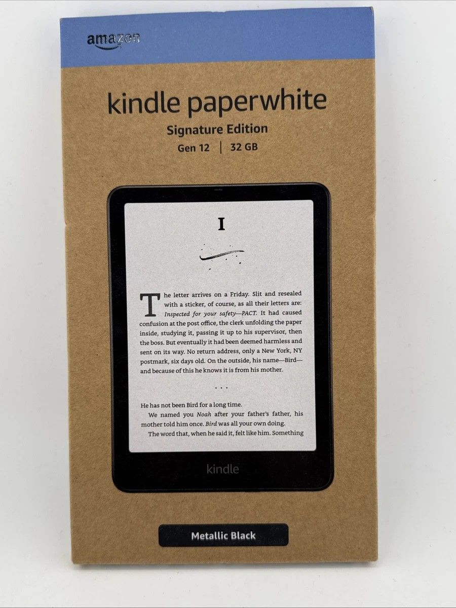 Amazon Kindle Paperwhite 12th Gen 7" 32GB Signature Edition