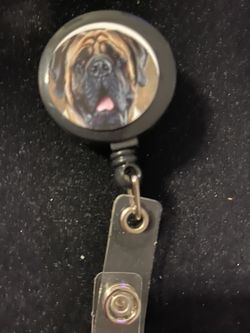Mastiff badge reel